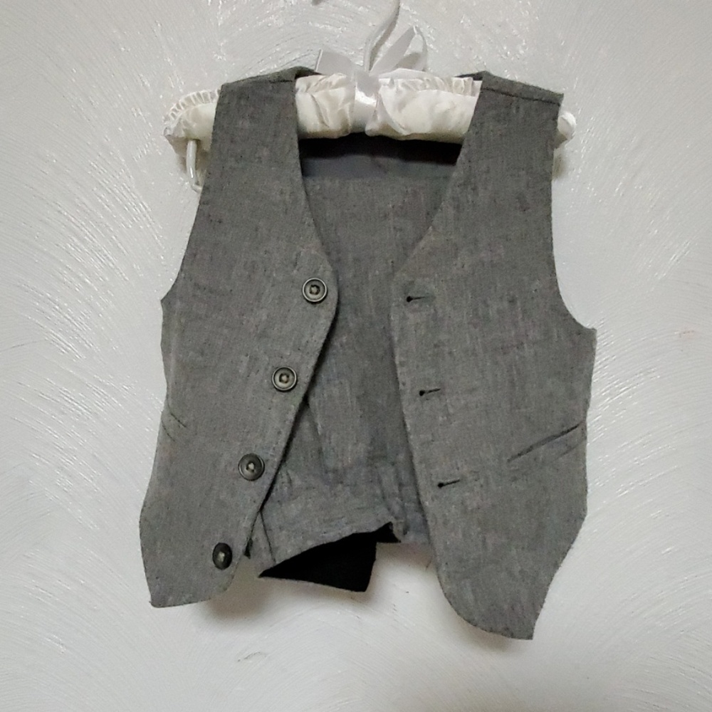 Janie and Jack Vest and Pants boy 2T